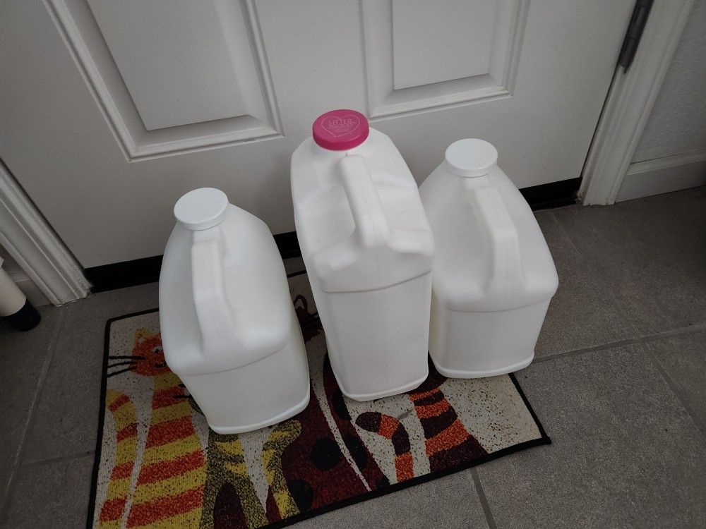 Free In Pittsburg--3 Large Plastic Jugs