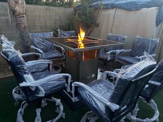 Outdoor fire pit bar brand new