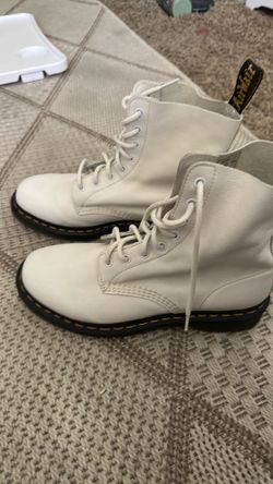 White Doc Martens size 10