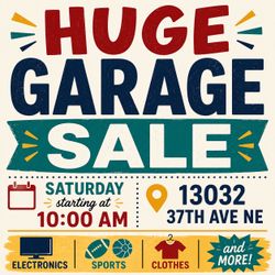 GARAGE SALE