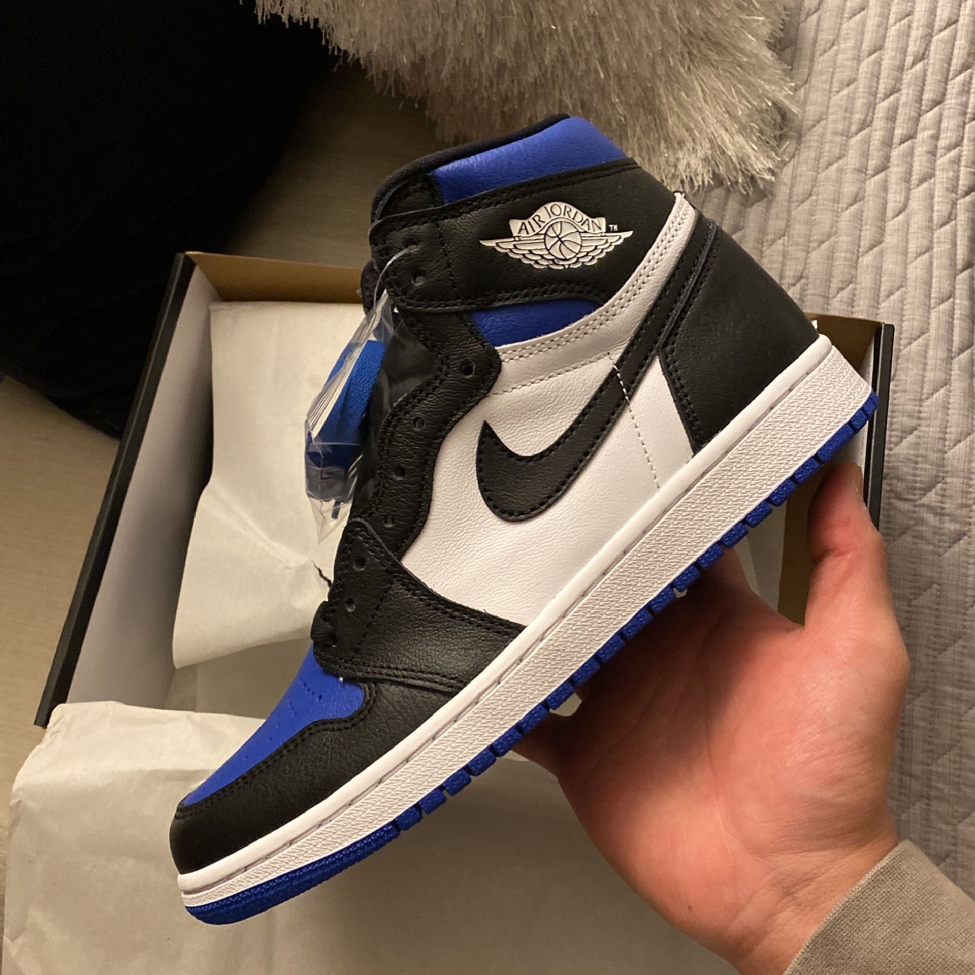 Air Jordan Royal Toe Size