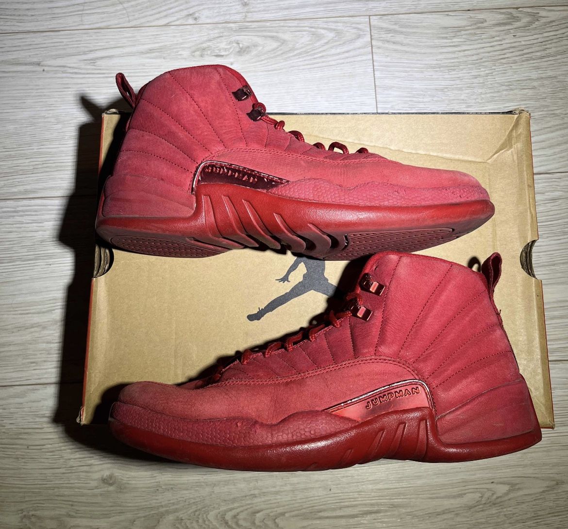 jordan 12 gym red size 8.5