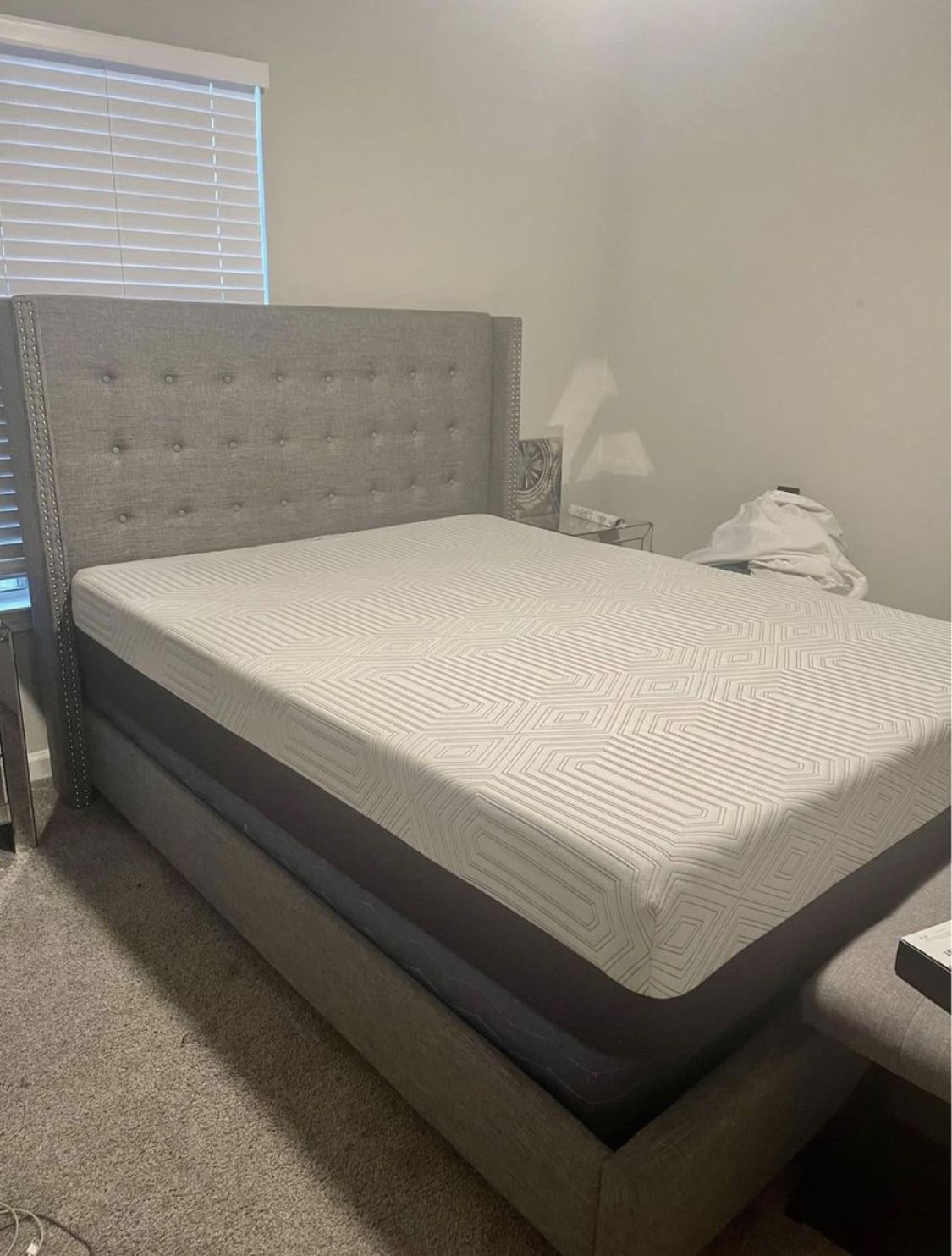 Bed And Mattress And Box Spring Queen Size