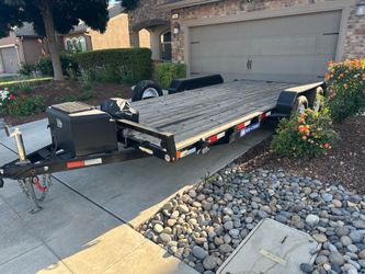 18’ car hauler