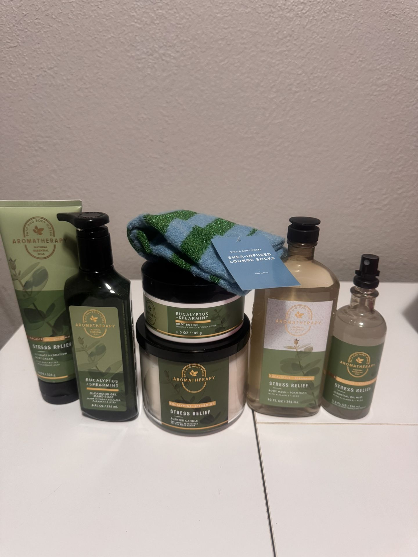 Bath &Body Works Eucalyptus + Spearmint Gift Set