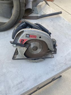 Used 7 1/4” circular saw works well. $25