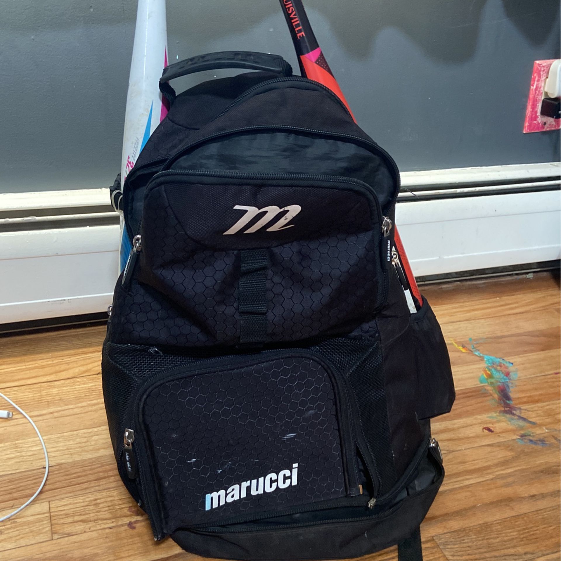 Softball Bag With Everything Needed 