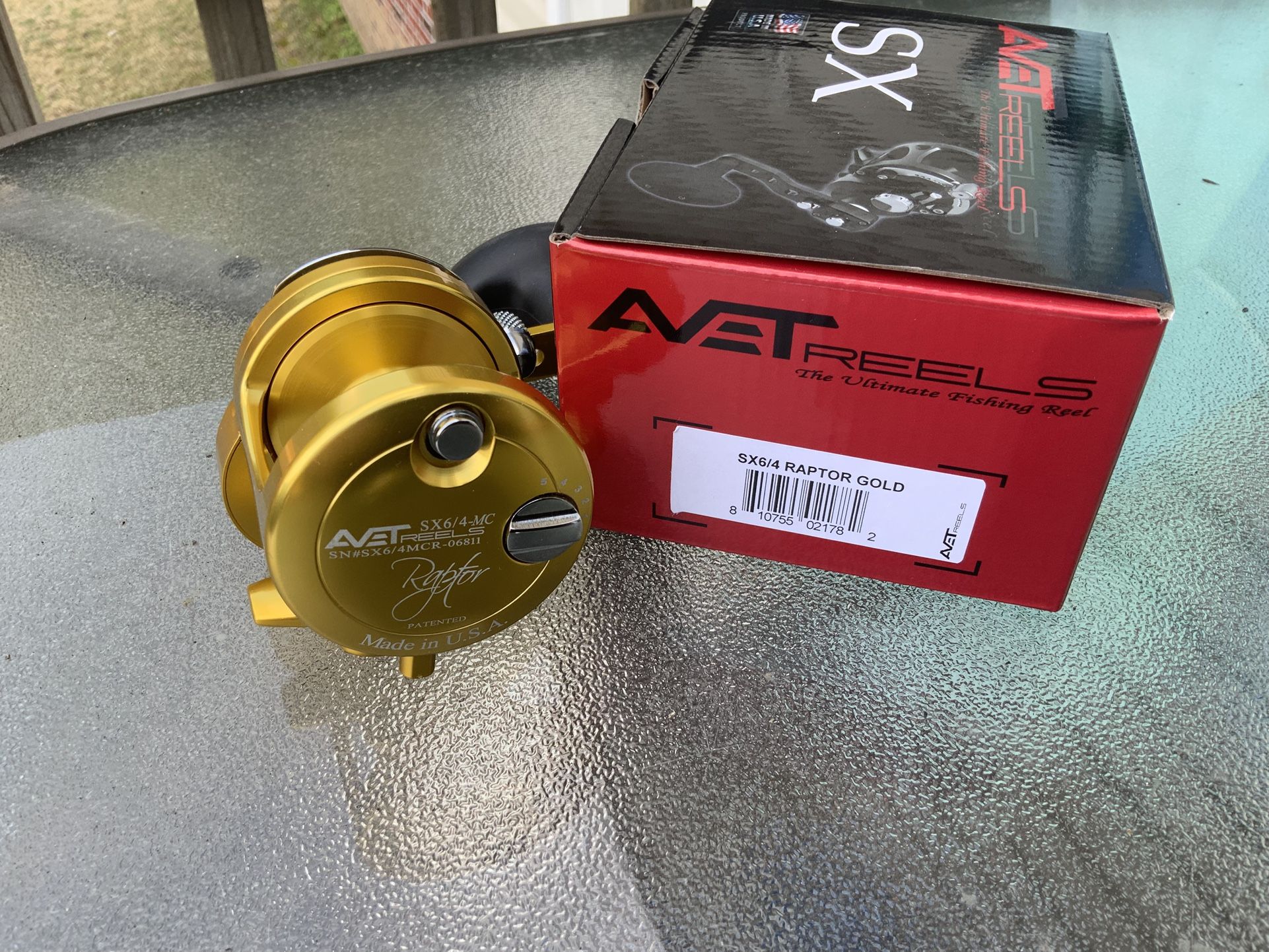 Avet SX Raptor 2 Speed Lever Drag Reel New