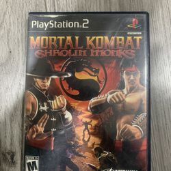 Mortal Kombat Shaolin Monks For PS2 