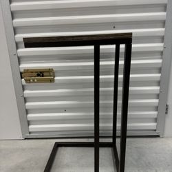 C-shaped side table