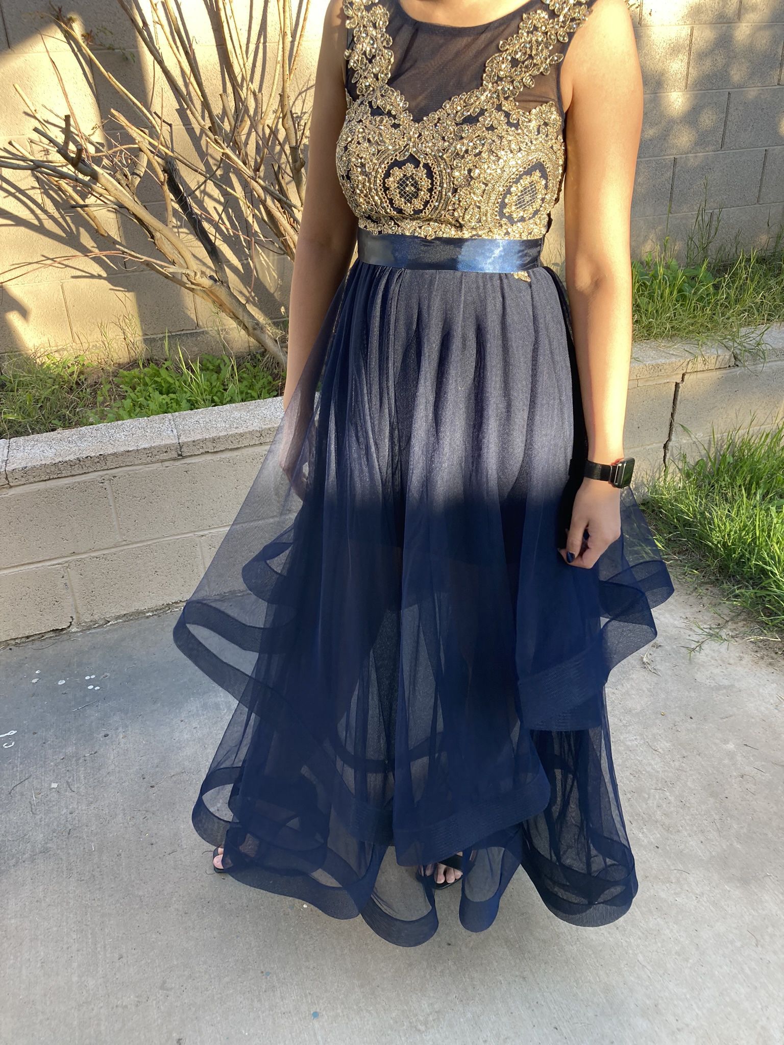 Prom/Formal Midnight Blue Dress