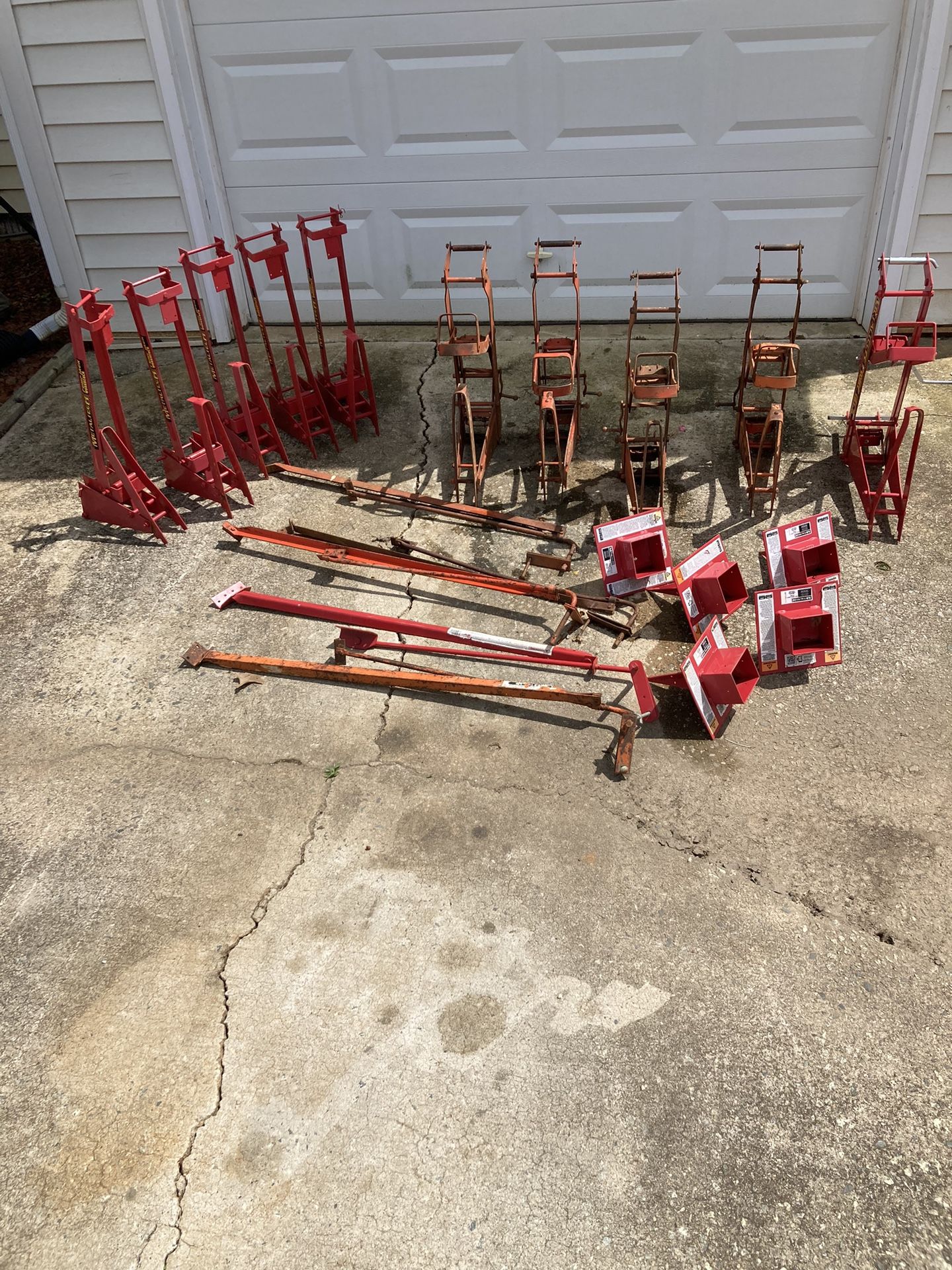 Pump Jack Scaffolding Set