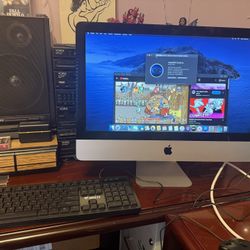 Apple iMac 21.5” Late 2013 2.7GHz Core i5 /1TB HDD/8GB RAM/MacOS Catalina