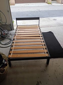 Twin Black Ikea Bed