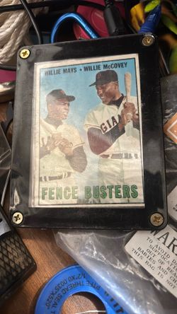 Willie Mays /McCovey $60