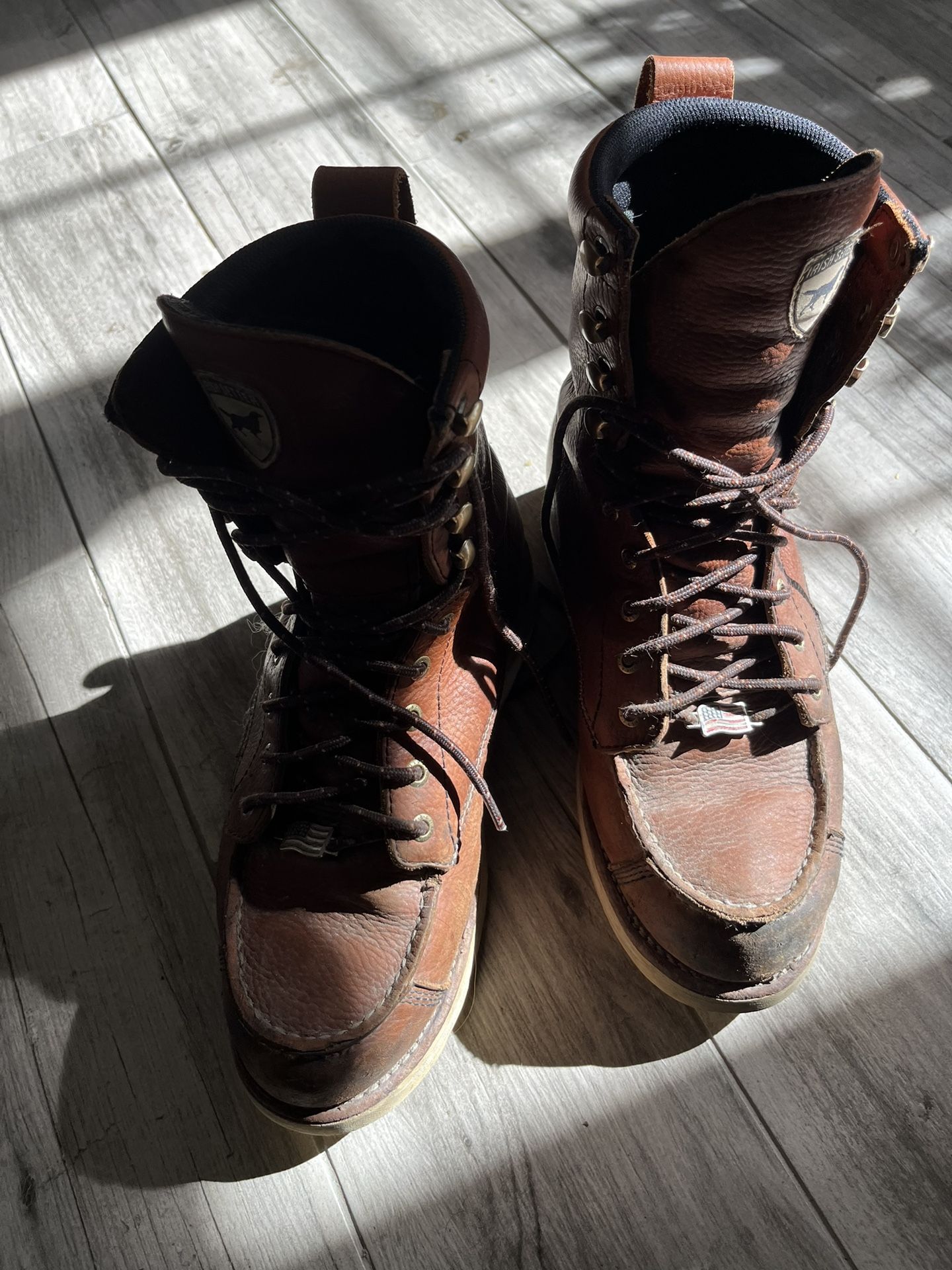 Irish Setter Boots Size 8