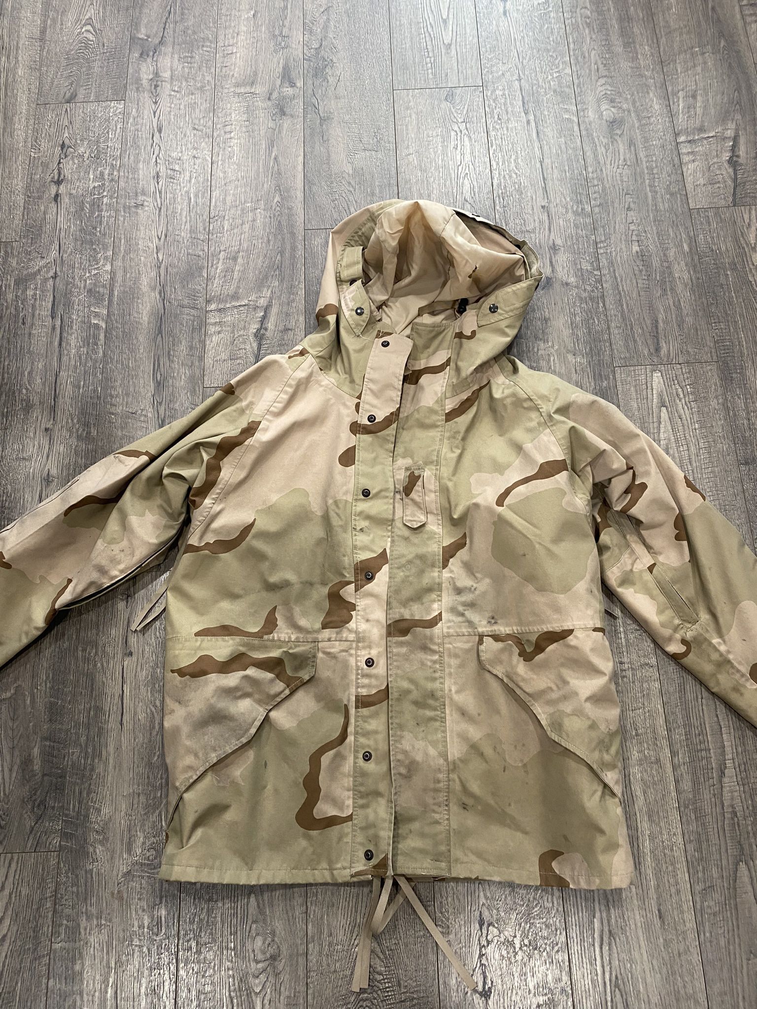 Men's Tennessee Apparel Co. Parka Cold Weather Desert Camouflage Jacket Medium
