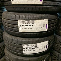 Nexen Tires 215/55/17 $95 CADA LLANTA, Tenemos Todas Las Medidas Y Marcas, We Have ALIGMENT,Brakes,Shocks,Lift Kits,oil Change Y Más 