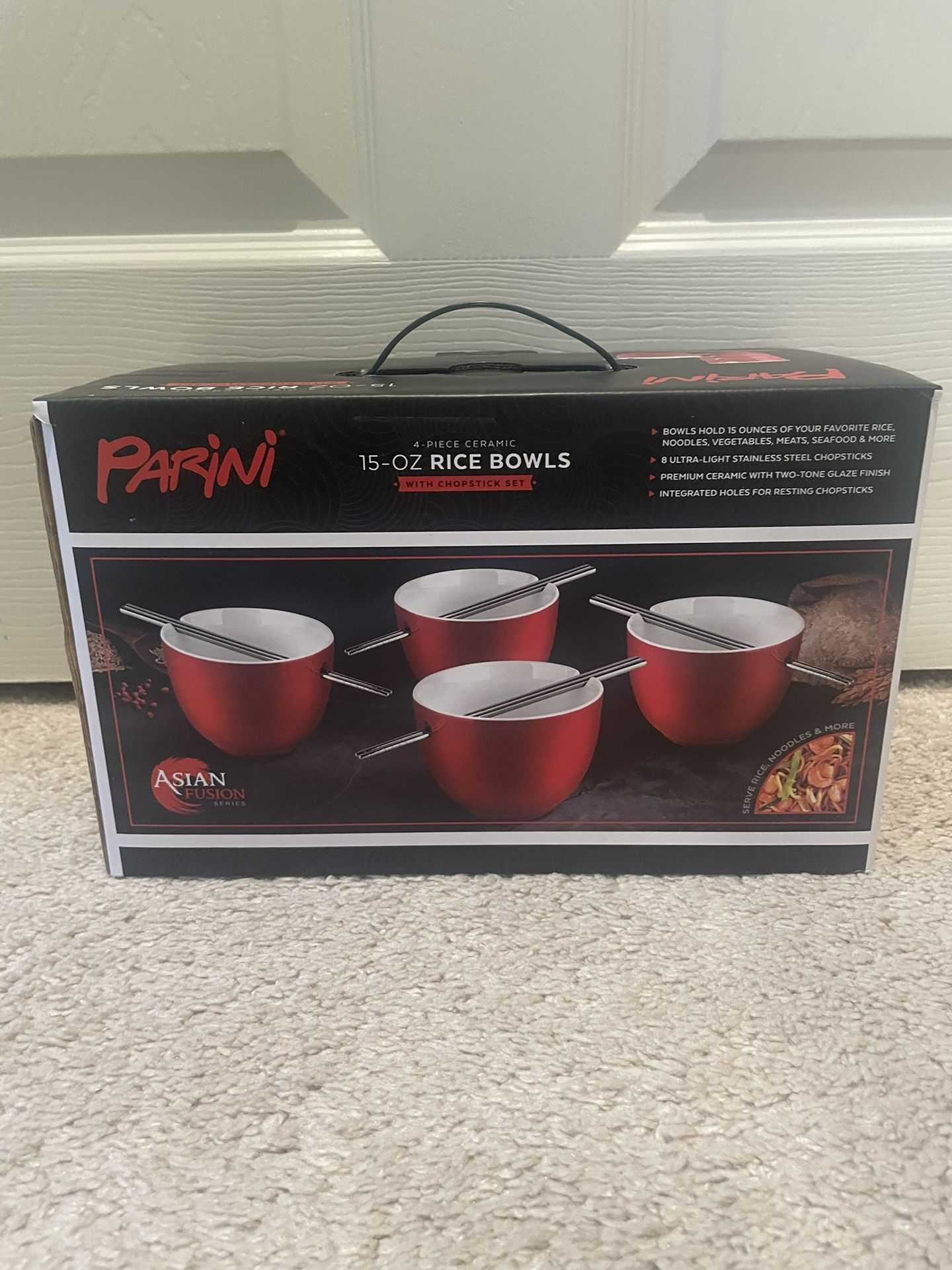 4 Piece Ceramic Bowls Set