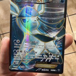 Pokemon Cards/Singles - Glaceon EX (Full Art)