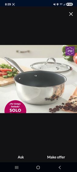 OLLA DE 2 QT ANTIADHERENTE PRINCESS HOUSE 🌷⚘️
