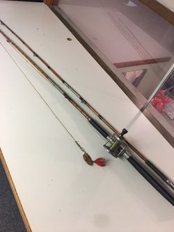 Vintage bamboo deep sea fishing rods