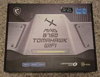 MSI B760 Tomahawk WiFi Motherboard + 750W Modular PSU