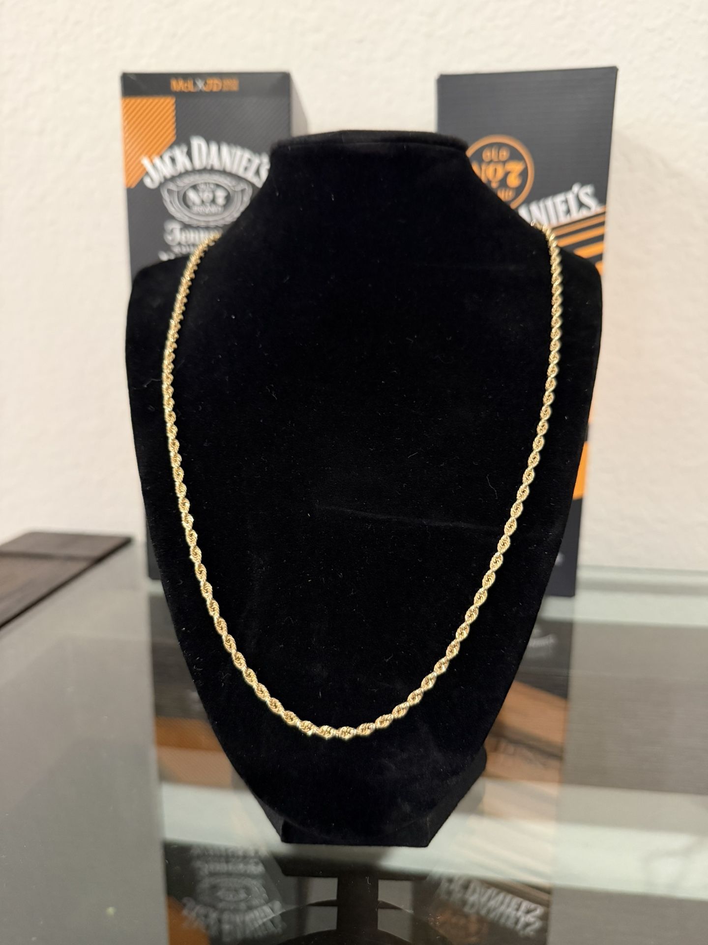 10 K GOLD ROPE CHAIN
