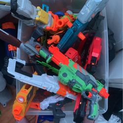 Nerf Gun Lot 