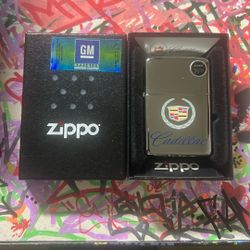 Cadillac Crest Zippo Lighter - GM - Escalade - Coupe DeVille - Eldorado - Wreath