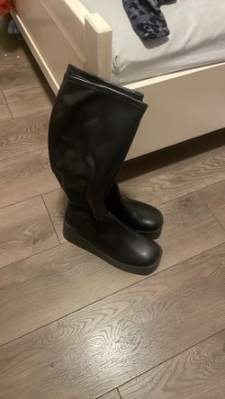 Black Rocker Boots Size 11