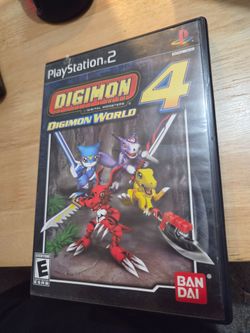Digimon World 4 PS2 Game