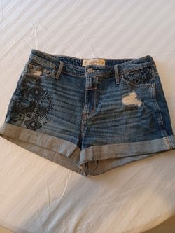 Hollister Boyfriend Shorts High Rise