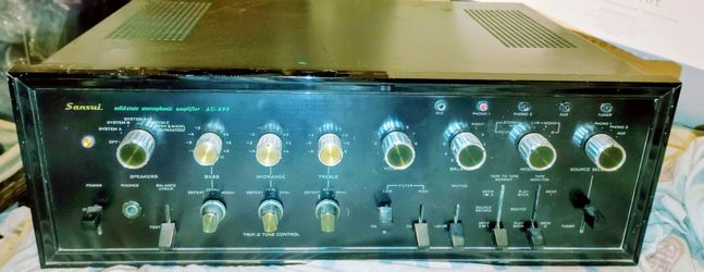 Vintage 1970s Sansui AU-999 Solid State Integrated Stereophonic  Amplifier - WORK/READ