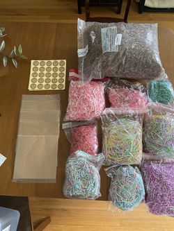 Craft Packaging Bundle Paper Shred Stickers