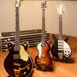 Guitar 7 Inch Axe Heaven Beatles Set