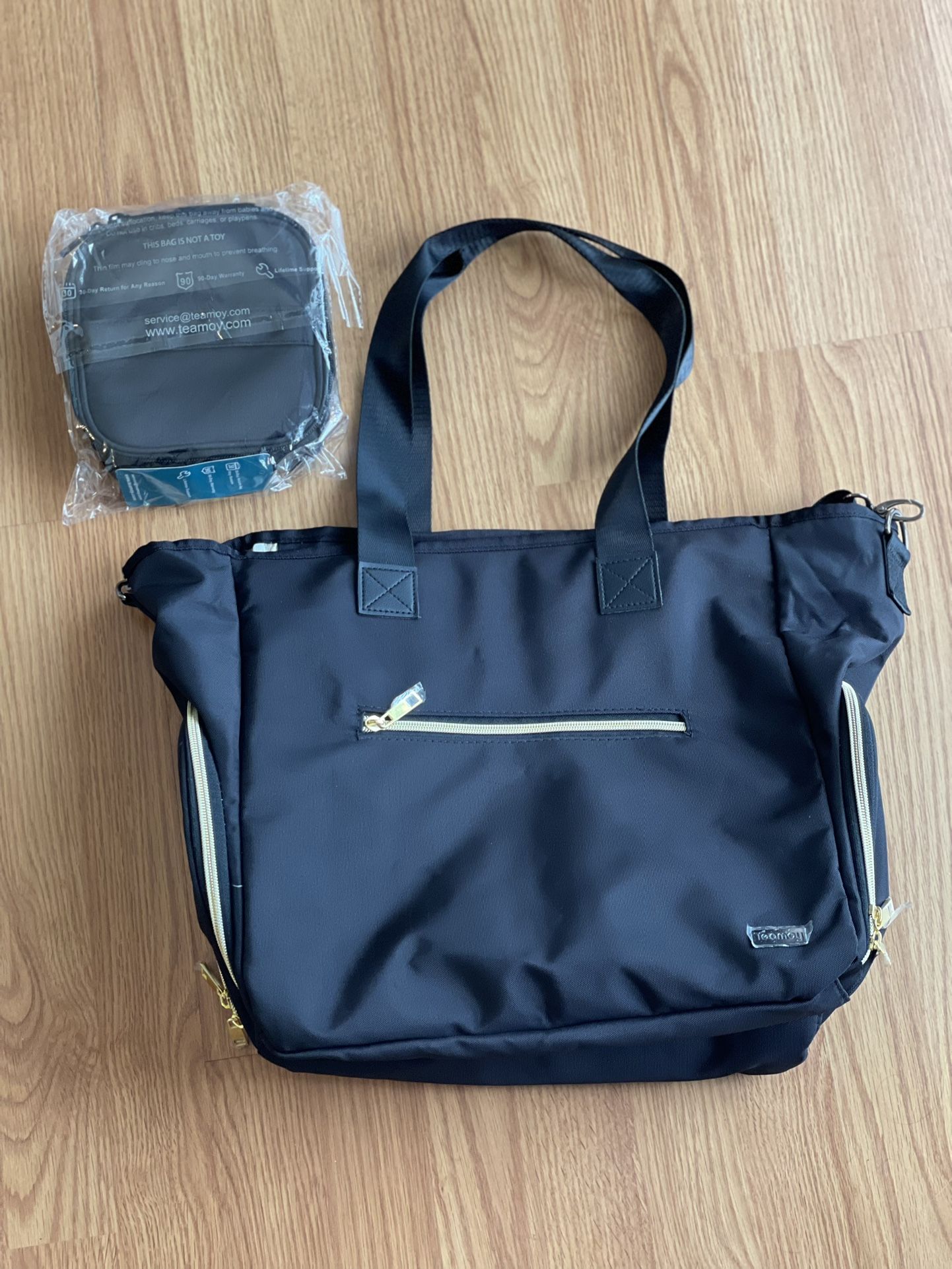 Teamoy Breast Pump Bag Tote With Cooler