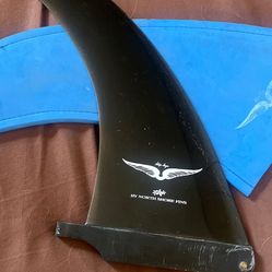 Skip Frye 8.5” Black Fin With Cover