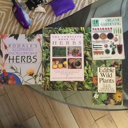 This picture tells it sounds story for books to on herbs one organic gardening and one an edible wild plants make me an offer pick up only only hopefu