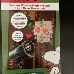 Christmas Peanuts Snoopy Projector Decoration