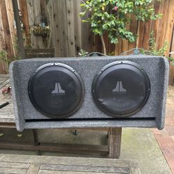 JL Audio® BassWedge™ Enclosed Car Subwoofer