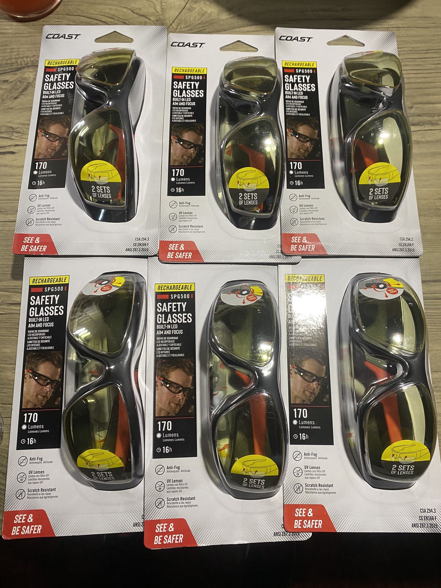 Coast Saftey Glasses