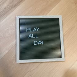 Letterboard
