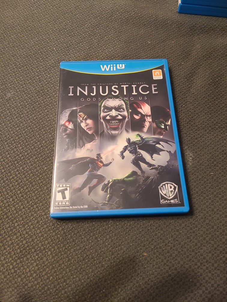 Injustice Gods Among Us Nintendo Wii U