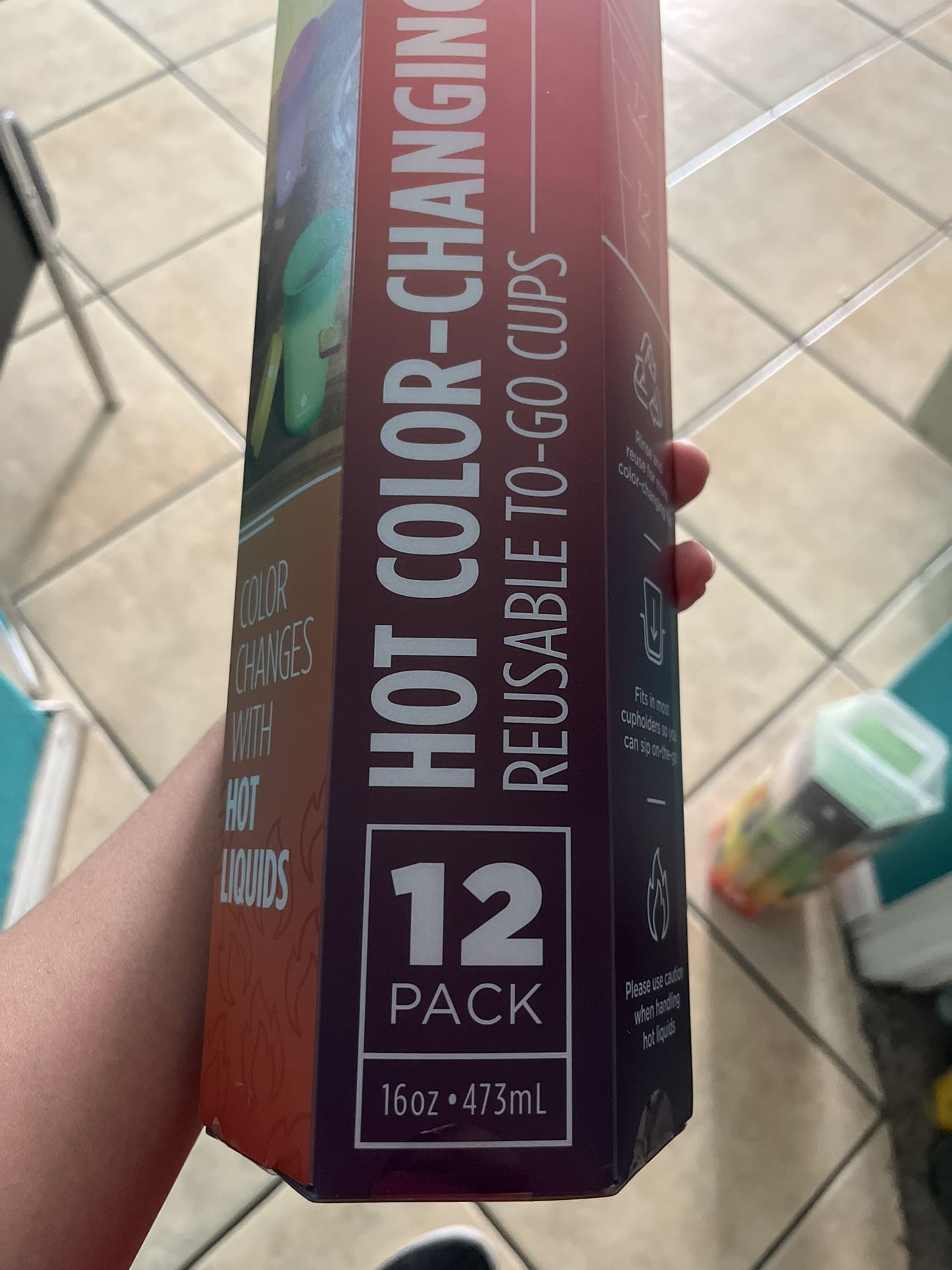 Hot Color Changing Cups