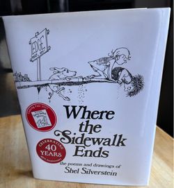 AWhere the Sidewalk Ends by Shel Silverstein 40th Anniversary Edition