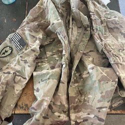 Vintage Army Jacket Vietnam Camouflage 
