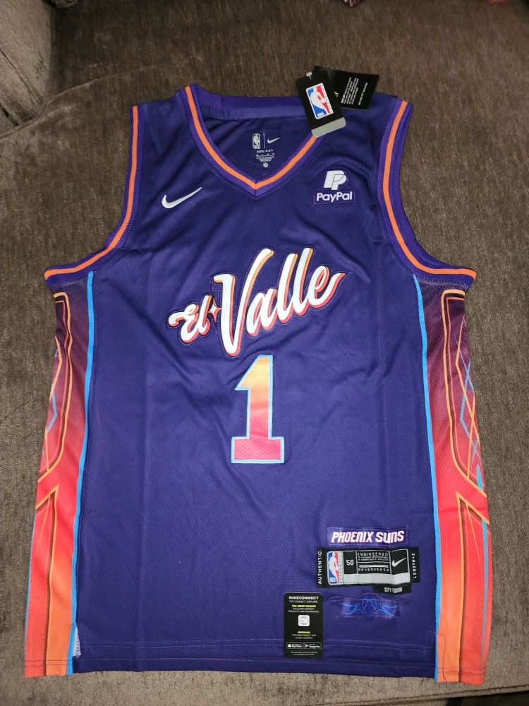 Brand New Phoenix Suns El Valle Devin Booker Jersey