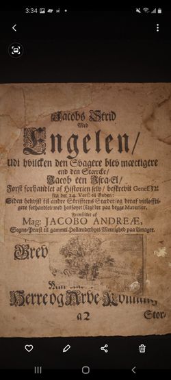 1600's DANISH BIBLE