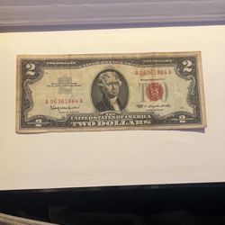 1963 $2 Bill (Red Seal)